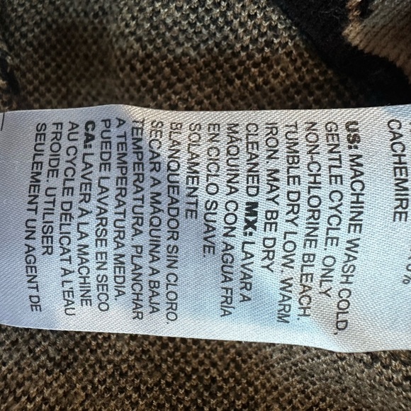 Chico's Knit Mock Neck Animal Print Sleeveless Sweater Office Cozy Layer Sz L - Picture 8 of 9